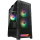 COUGAR AIRFACE RGB - ohišje za računalnik, Mid Tower, črno