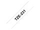 Brother TZe-231 - laminiran trak - 1 kaseta - Valj (1,2 cm x 8 m)