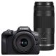 CANON EOS R100  RF-S18-45 + RF 75-300
