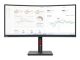 Lenovo ThinkVision T34w-30 - LED monitor - ukrivljen - 34"