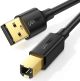 Ugreen tiskalniški kabel USB-B (moški) - USB 2.0 (moški) 480mbps 2M črn