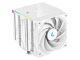Hladilnik za procesor DeepCool AK620 DIGITAL, ARGB, 2x 120mm, 260W TDP, bel