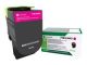 Lexmark X417 – Visok izkoristek – škrlatna – toner – LCCP, LRP