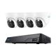Reolink NVR snemalnik NVS8-8MD4 4K 8 kanalni NVR. 2TB HDD, 4x kamera POE