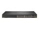 HPE Aruba 6200F 24G Class4 PoE 4SFP+ 370W stikalo - stikalo - maks. Razdalja zlaganja 10 km - 24 vrat - upravljano 