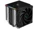 Hladilnik za procesor DeepCool AK620 DIGITAL SE, 2x120mm, ARGB, LCD, črn