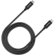 CANYON UC-44, kabel, U4-CC-5A1M-E, sestavljen USB4 TYPE-C do TYPE-C kabel 40G 1m 5A 240W (ERP) z E-MARK