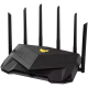 ASUS TUF Gaming AX6000 Dual-Band WiFi 6 (802.11ax) Igralni usmerjevalnik z namenskimi vrati za igranje, Dvojna vrata 2.5G, 3-stopnjsko usmerjanje vrat, AiMesh za mrežo WiFi