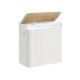 SONGMICS Košara za perilo White 3 x 50L bela, LCB091W01