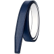 Leather Belt Navy Blue/Off-White 100