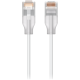 Ubiquiti UACC-Cable-Patch-EL-1M-W Nano-thin patch cable with 2.5 GbE support designed to show Etherlighting effects