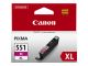 Kartuša Canon CLI-551M XL (magenta), original