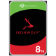 SEAGATE IronWolf NAS 8TB disk, 8.89cm (3.5"), SATA 6Gb/s, 5400 obratov/min