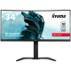 IIYAMA Monitor GCB3481WQSU-B1 Gaming 34" VA Curved 3440 x 1440 180Hz 