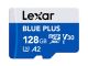 Spominska kartica Lexar BLUE PLUS, Micro SDXC, 128GB, 170MB/s, U3, V30, A2, UHS-I, z adapterjem
