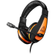 CANYON Star Raider GH-1A, Gaming headset 3.5mm jack with adjustable microphone and volume control, with 2in1 3.5mm adapter, cable 2M