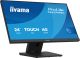 IIYAMA Monitor Touch T2454MSC-B3AG 24" InCell PCAP 10pt touchscreen monitor featuring IPS panel technology, Anti-Glare coating and a flexible stand