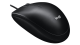 Logitech M100 optična miška, črna