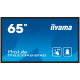 Iiyama ProLite TF6539AS-B1AG - 65" Diagonal Class (64.5" viewable) LED-backlit LCD displaydigital signage with built-in media player and touchscreen (multi touch) Android 4K UHD (2160p) 3840 x 2160 black