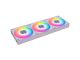 Ventilator za ohišje Lian Li UNI FAN CL Wireless 120 Reverse Blade ARGB PWM 120mm, 3 Pack+kontroler, bel