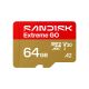 SDXC SanDisk micro 64GB Extreme GO, 170/80MB/s, UHS-I, V30, U3, A2