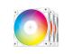 Ventilator za ohišje DeepCool FC120 3 v 1, ARGB, PWM, 120mm, 3 Pack, bel