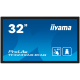 IIYAMA LFD TF3239AS-B1AG 32" 12pt Open Frame PCAP interactive large format display 500 cd/m² 8ms 	projective capacitive 12 points touch through-glass, temperature sensor with fan control