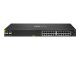 HPE Aruba Networking CX 6000 24p 10M/100M/1G Class4 PoE 4p SFP 1G 370W Stikalo - stikalo - 24 vrat - upravljano - montaža v rack