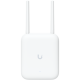 Ubiquiti U7-Outdoor All-weather WiFi 7 AP with 4 spatial streams, an integrated directional super antenna, and versatile mounting options