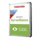 TOSHIBA S300 Surveillance 6TB disk, 8.89cm (3.5"), SATA 6Gb/s, 5400 obratov/min