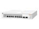 HPE Networking Instant na 1930 8G Class4 PoE 2SFP 124W Stikalo - stikalo - 8 vrat - Upravljano - nastavljivo na stojalo