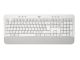 Tipkovnica Logitech K650 Signature, Wireless, USB, bela, SLO g.