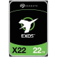 SEAGATE Exos X22 22TB disk, 512E/4KN, 8.89cm (3.5"), SAS 12Gb/s