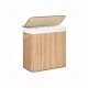 SONGMICS Košara za perilo Bamboo 3 x 50L, LCB091N01