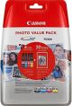 Canon CLI-551XL C/M/Y/BK Photo Value Pack – 4-paket – XL – rumena, cian, škrlatna, črna – črnilni vložek/komplet za papir