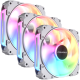 COUGAR APOLAR 120 ARGB ELITE - univerzalni modularni ventilator (pakiranje 3 kosov), bel