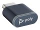 Poly BT700 - Brezžični zvočni oddajnik Bluetooth za slušalke - USB-C