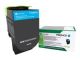 Lexmark X417 – Visok izkoristek – cian – toner – LCCP, LRP