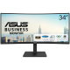 ASUS VA34VCPSR ukrivljen poslovni monitor - 86.4cm (34"), WQHD (3440 x 1440), VA, 1500R