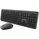 CANYON SET-W20 EN/AD Keyboard+Mouse Velvet Wireless Black