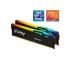Kingston Fury Beast RGB 32GB Kit (2x16GB) DDR5-5600 DIMM PC5-38400 CL36, 1.25V