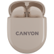 Canyon TWS-6 brezžične slušalke, bež (CNS-TWS6BE)