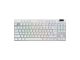 Tipkovnica Logitech G PRO X TKL Brown Tactile, Lightspeed, bela, USB, SLO g.