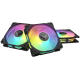 ASUS TUF Gaming TR120 ARGB Reverse ventilatorji, 3x 120mm PWM, črni