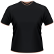 T-Shirt Dark Grey/Mocha (L)