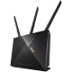 ASUS 4G-AX56 AX1800 WiFi 6 (802.11ax) Dual-Band LTE Modem Usmerjevalnik, 4G  Cat.6 za hitrosti interneta do 300 Mbps, Captive portal, Omrežna varnost AiProtection Classic