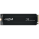 Crucial T705 4TB PCIe Gen5 NVMe M.2 SSD disk s hladilnikom