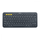 Logitech tipkovnica K380 Multi-Device, siva, SLO g. 