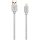 CANYON MFI-3, MFI pleten kabel za polnjenje in sinhronizacijo s kovinsko lupino, USB na lightning, certificiran s strani Apple