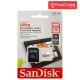 SanDisk Ultra microSDXC 128GB + SD Adapter 100MB/s Class 10 UHS-I